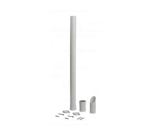 Baxi Multifit Under Balcony Eaves Flue Kit White