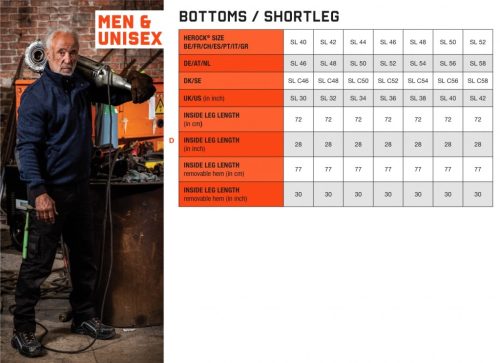 Herock Dagan Trousers Short Leg Black - Image 3
