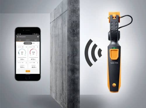 testo 115i - Clamp thermometer operated via smartphone - Image 5