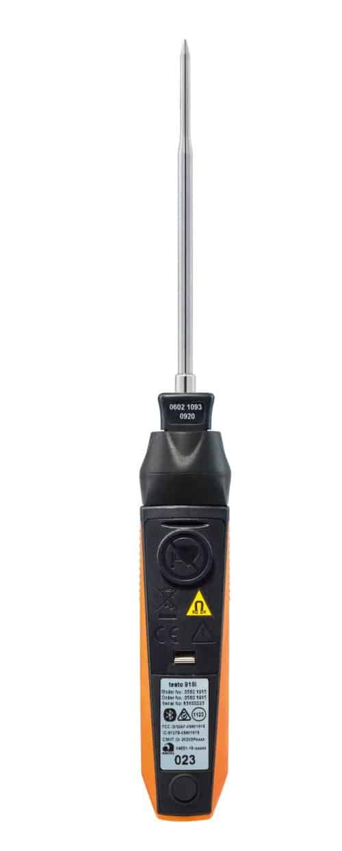 testo 915i - Thermometer with immersion/penetration probe and smartphone operation - Image 3
