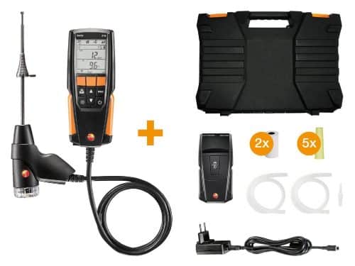 testo 310 - Flue Gas Analyser (Printer Kit)