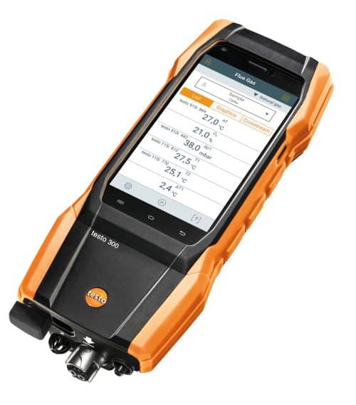 testo 300 Longlife kit with printer - flue gas analyser (O2, CO H2-compensated up to 30,000 ppm, NO) - Image 3