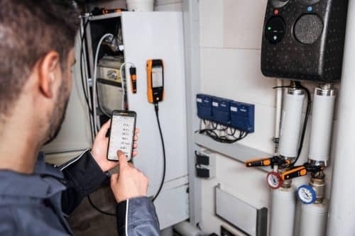 testo 300 Longlife kit with printer - flue gas analyser (O2, CO H2-compensated up to 30,000 ppm, NO) - Image 6
