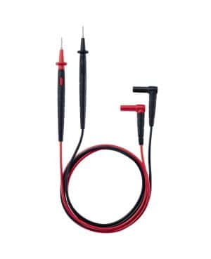 Standard measuring cables, 2mm tip, angled plugs