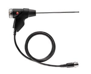 Compact basic flue gas probe, 180 mm, Ø 6 mm, Tmax 500 °C