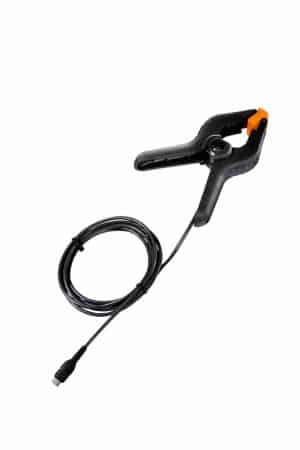 Clamp probe with NTC temperature sensor - for measurements on pipes (Ø 6-35 mm)