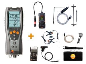 testo 327 - Flue Gas Analyser (advanced kit + testo 316i leak detector + CPA1 kit)