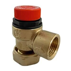 Caleffi Loose Nut Pressure Relief Valve 6 Bar