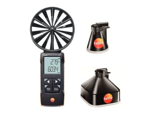 testo 417 - Vane Anemometer (Set 1) (= plus Funnel set 0563 4170)