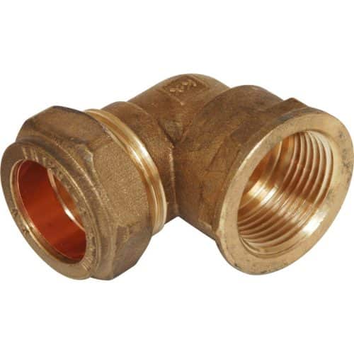 Compression Elbow Female Iron