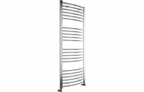 Grada Curved 30mm Ladder Radiator 600x1600mm - Chrome