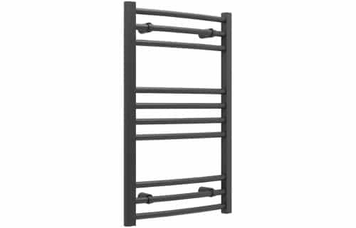 Grada Curved 30mm Ladder Radiator 500x800mm - Anthracite