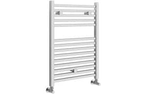 Qubos 30mm Square Ladder Radiator 500x690mm - Chrome
