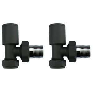 Eco Rail Antracite Cylindrical Valves
