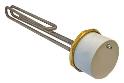 Tesla 14" 1 3/4" Unvented Incoloy Immersion Heater with Thermostat 3kW - Image 2