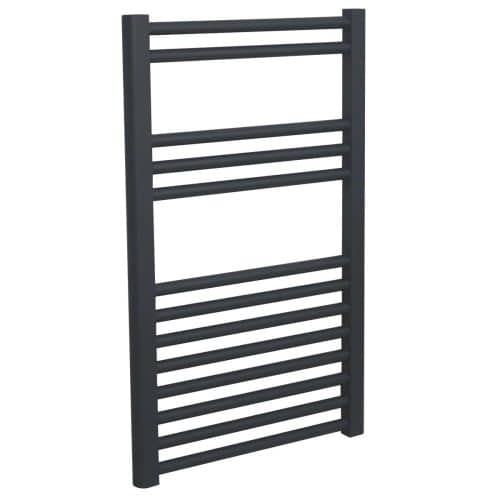 Eco Rail Antracite Straight Towel Rail