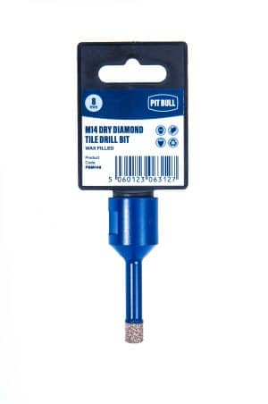 Pit Bull M14 Dry Diamond Tile Drill Bit
