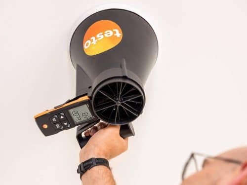 testo 417 - Vane Anemometer (Set 1) (= plus Funnel set 0563 4170) - Image 3