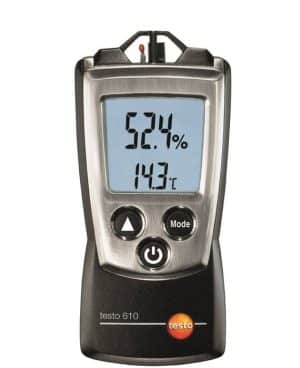 testo 610 - Compact Humidity/Temperature Meter