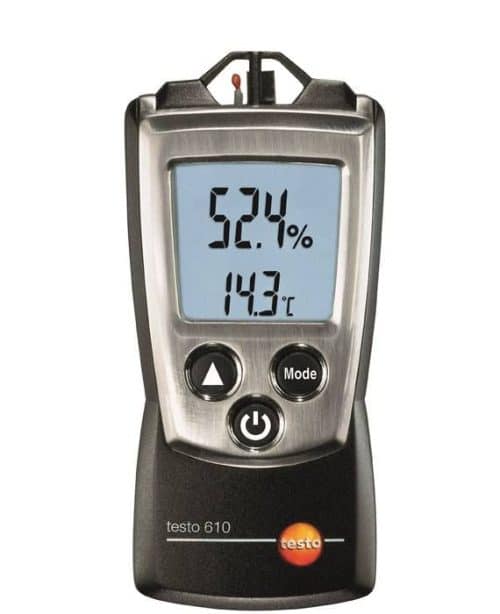 testo 610 - Compact Humidity/Temperature Meter