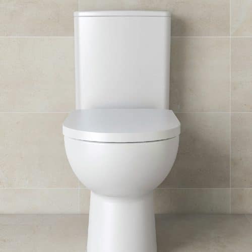 Ivan Rimless Short Projection Open Back Close Coupled Pan Pack – Including Cistern and Seat - Image 3